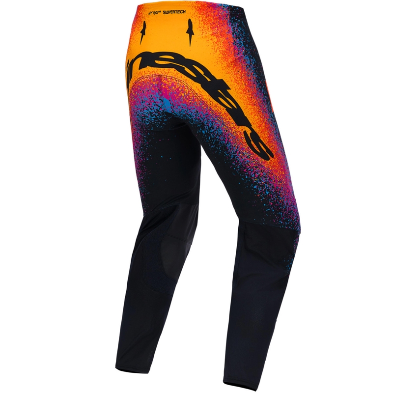 Alpinestars Supertech Black Hole limitált kiadású motokrossz nadrág fekete-színes