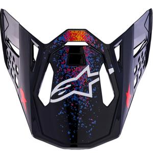 Sild az Alpinestars Supertech S-M10 Black Hole limitált kiadású motoros bukósisakhoz fekete-színes
