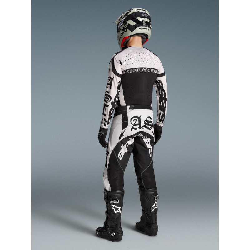 Alpinestars Techstar limitált kiadású Wolf Dust motokrossz mez homokos-fekete