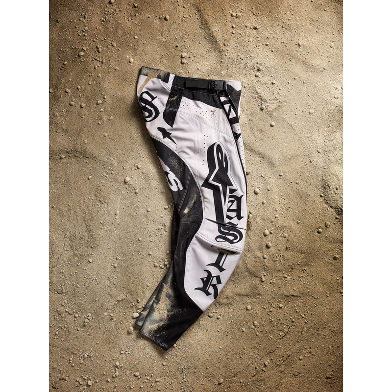 Alpinestars Techstar limitált kiadású Wolf Dust motokrossz nadrág homokos-fekete