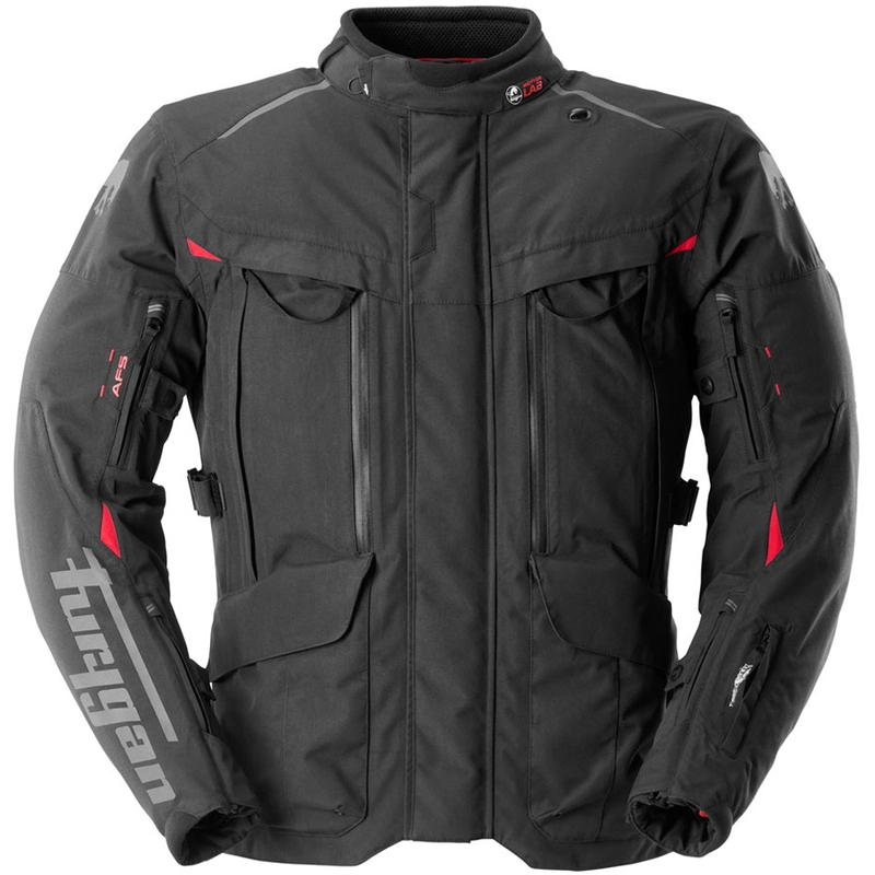 Furygan CHALLENGER 3C PRIMALOFT® motoros kabát fekete-piros