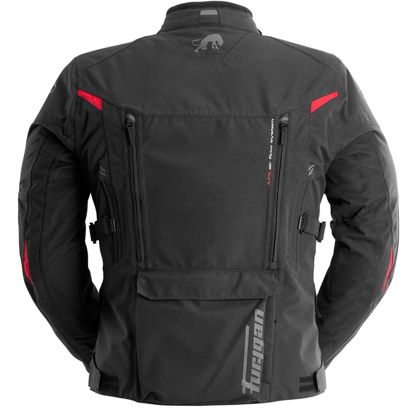 Furygan CHALLENGER 3C PRIMALOFT® motoros kabát fekete-piros