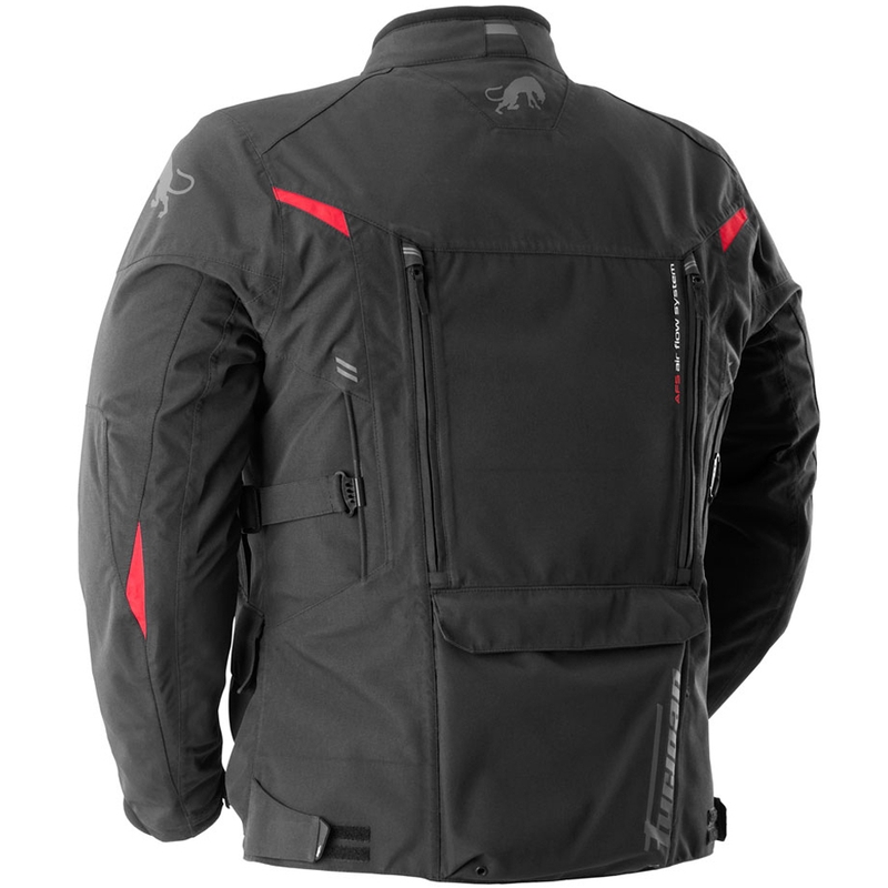 Furygan CHALLENGER 3C PRIMALOFT® motoros kabát fekete-piros