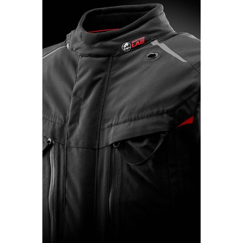 Furygan CHALLENGER 3C PRIMALOFT® motoros kabát fekete-piros