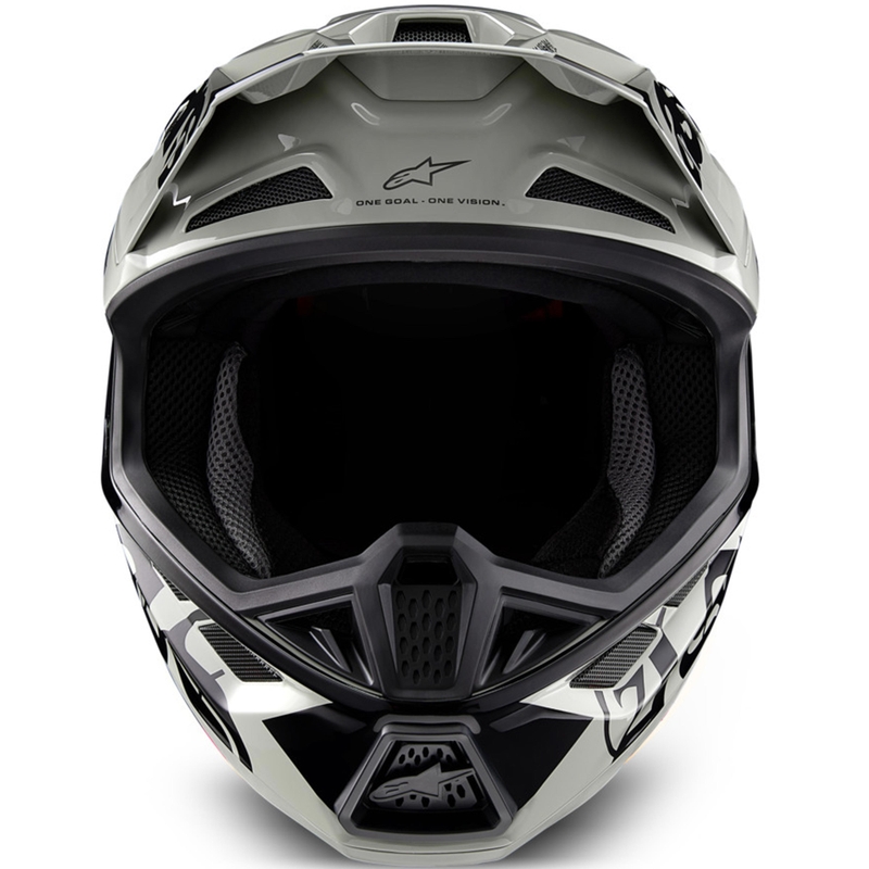 Alpinestars Supertech S-M7 limitált kiadású Wolf Dust motokrossz bukósisak homokos-fekete