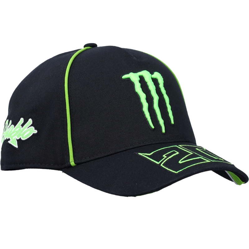 Monster Fabio Quartararo 20 Outline siltes sapka fekete