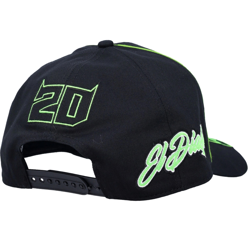 Monster Fabio Quartararo 20 Outline siltes sapka fekete