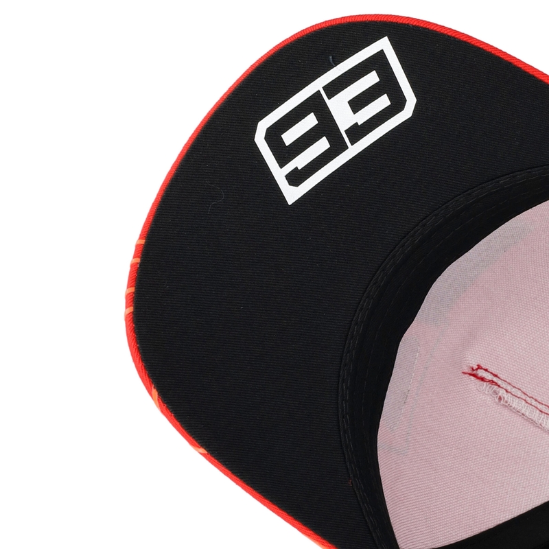 Ducati Corse Marc Marquez 93 Box Logo siltes sapka fekete-piros