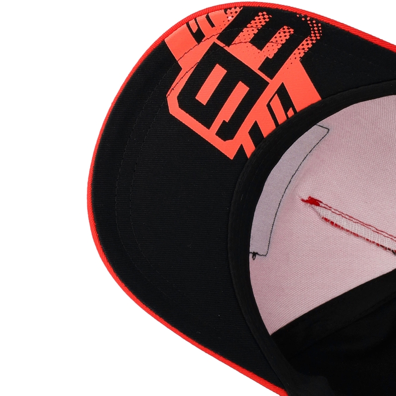 Ducati Marc Marquez Baseball 93 Patch gyerek sapka fekete-piros