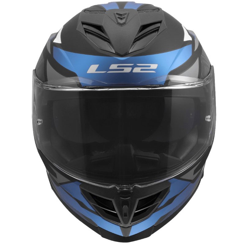 LS2 FF818 Storm III Komai zárt motoros bukósisak fekete-kék
