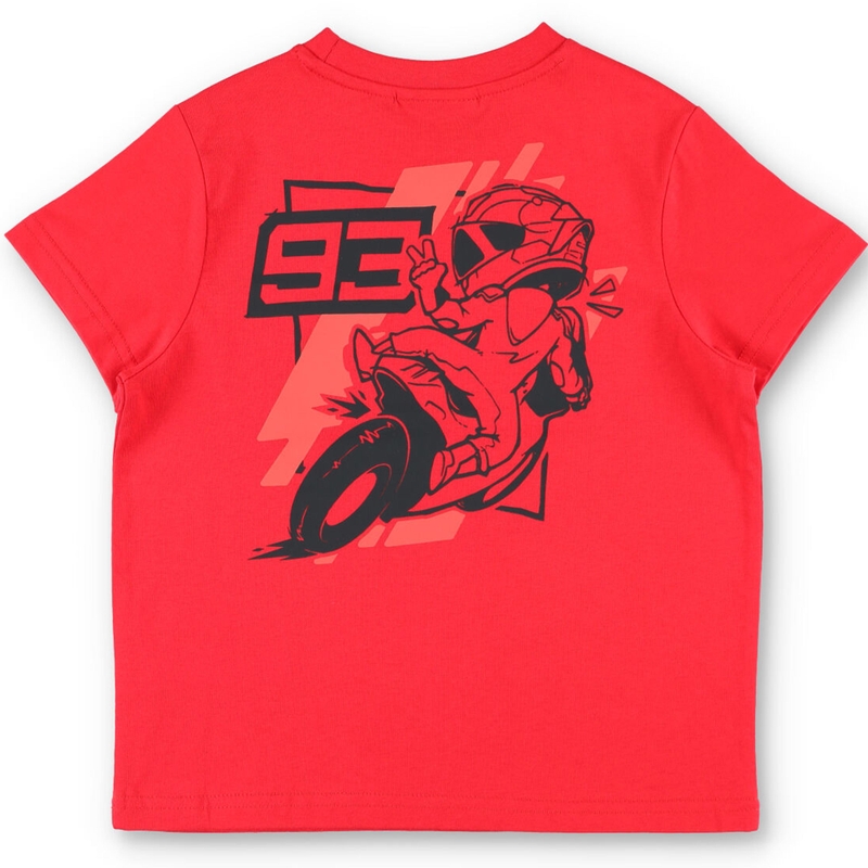 Ducati Marc Marquez Graphic Bike gyerek póló piros