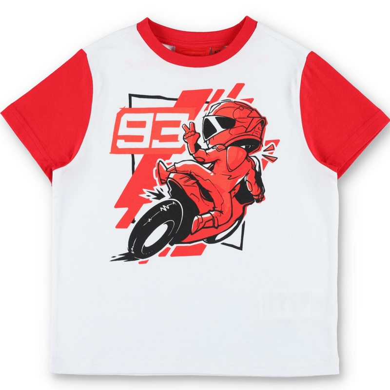 Ducati Marc Marquez Graphic Bike gyerek póló fehér