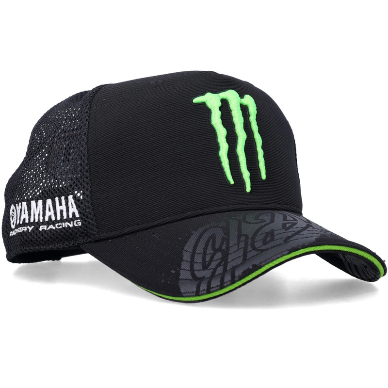 Yamaha Monster Fabio Quartararo Sponsor sapka fekete