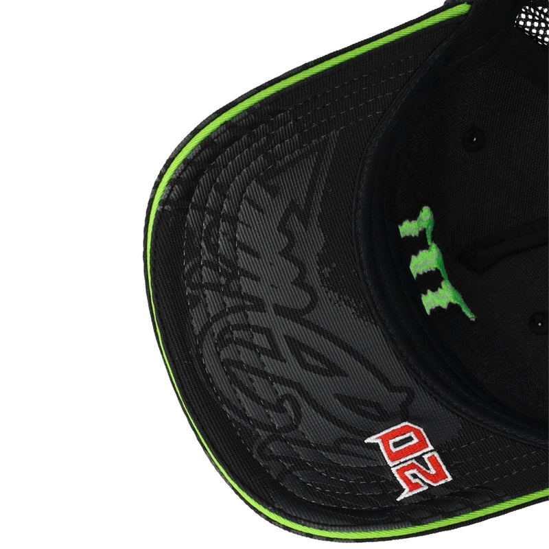 Yamaha Monster Fabio Quartararo Sponsor sapka fekete