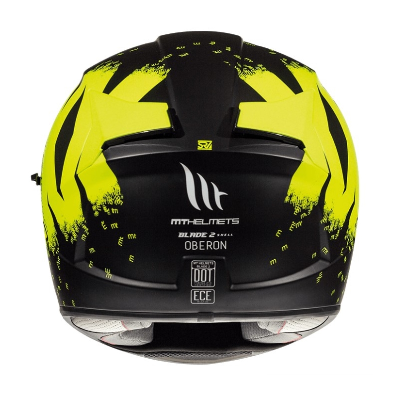 Integrált motorkerékpár sisak MT Blade 2 SV Oberon fekete-fluo sárga eladó kiárusítás