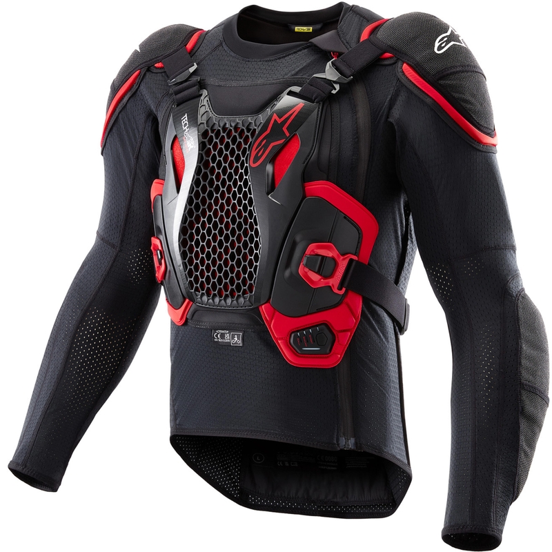Alpinestars TECH-AIR®OFF-ROAD system motoros légzsák mellény fekete-piros