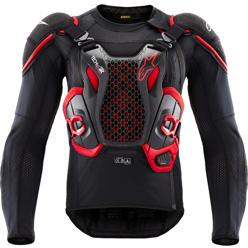 Alpinestars TECH-AIR®OFF-ROAD system motoros légzsák mellény fekete-piros