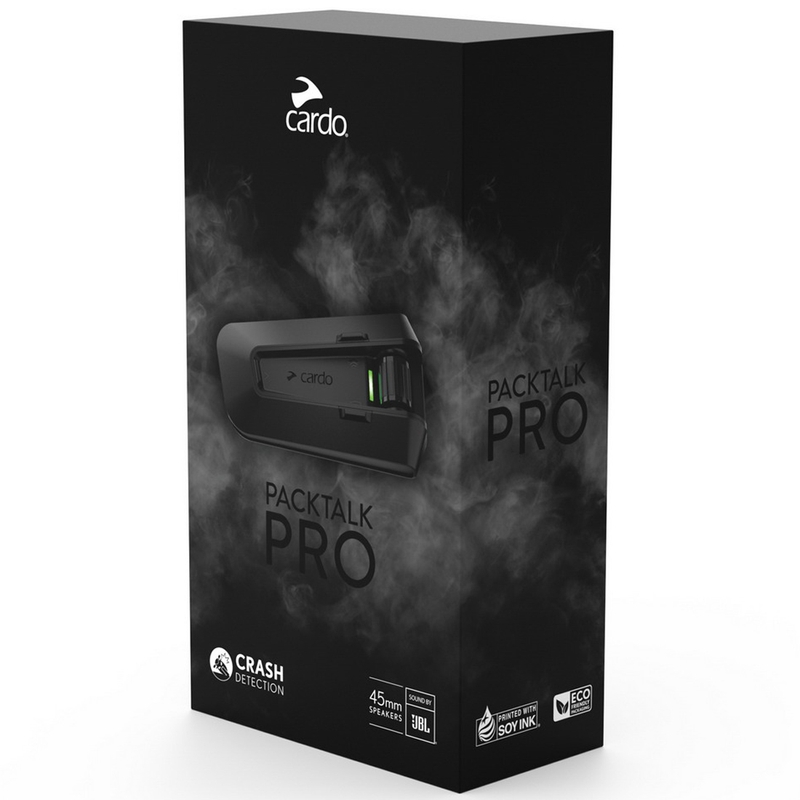 CARDO PACKTALK PRO Duo Bluetooth intercom fekete