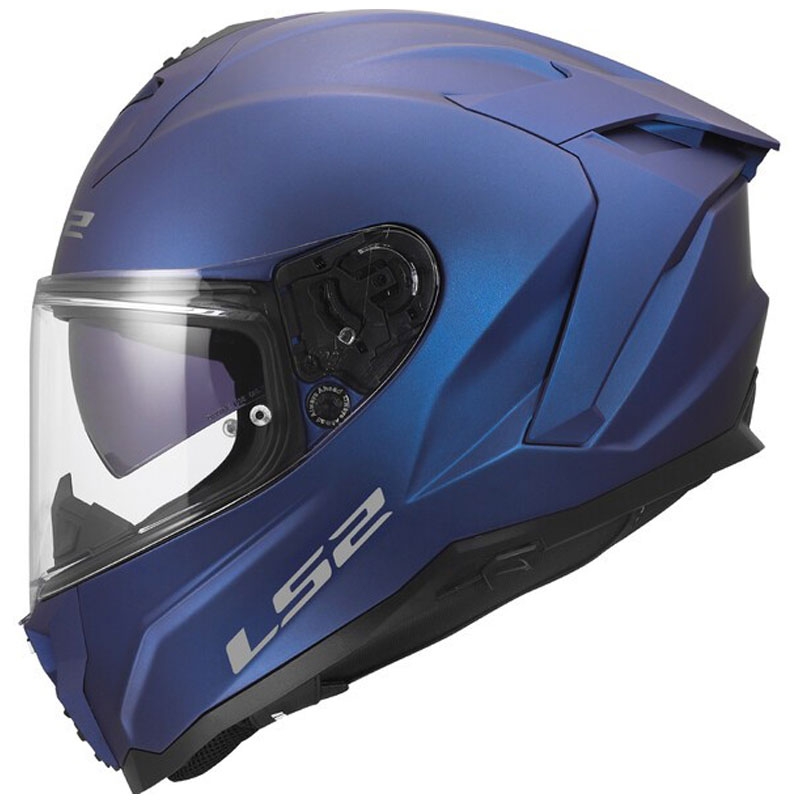 LS2 FF817 Challenger II Solid zárt motoros bukósisak matt tengerészkék