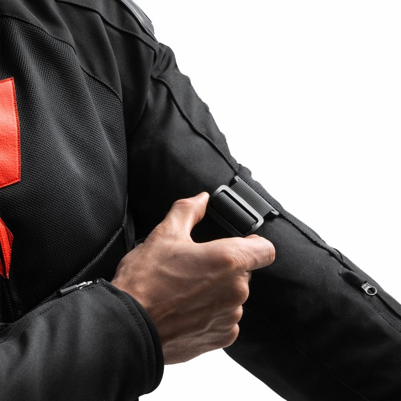 Rebelhorn Vandal 2 Air motoros kabát fekete-piros