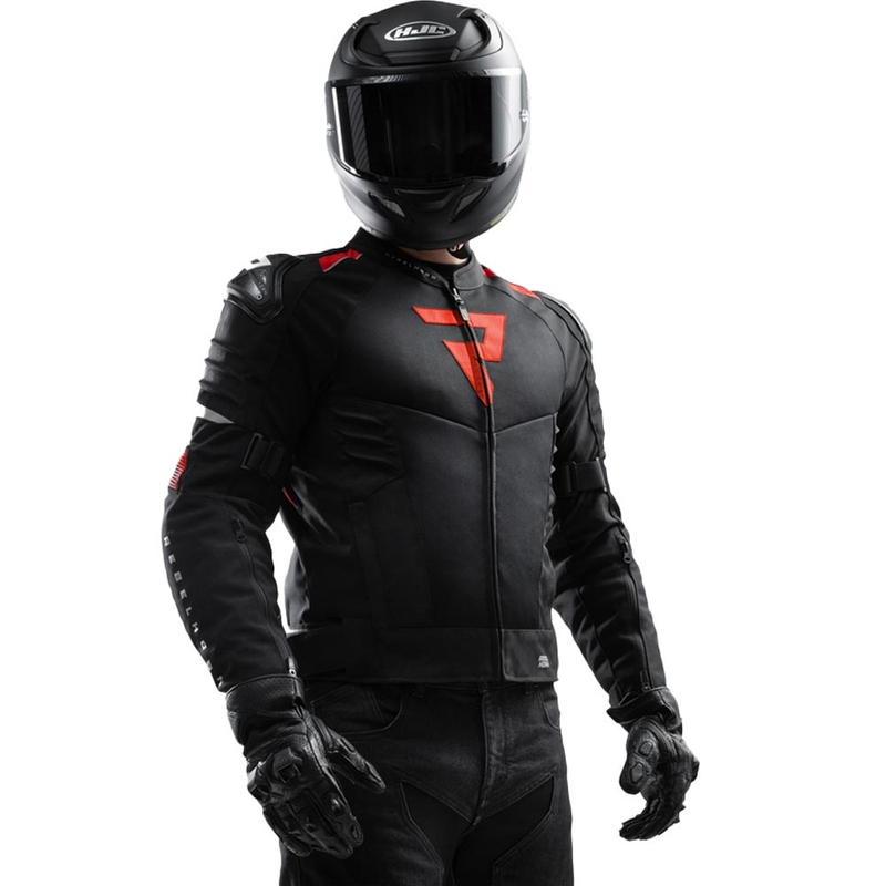 Rebelhorn Vandal 2 Air motoros kabát fekete-piros