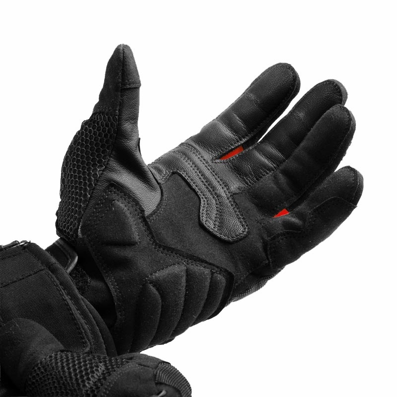 Rebelhorn Core női motoros kesztyű fekete-piros