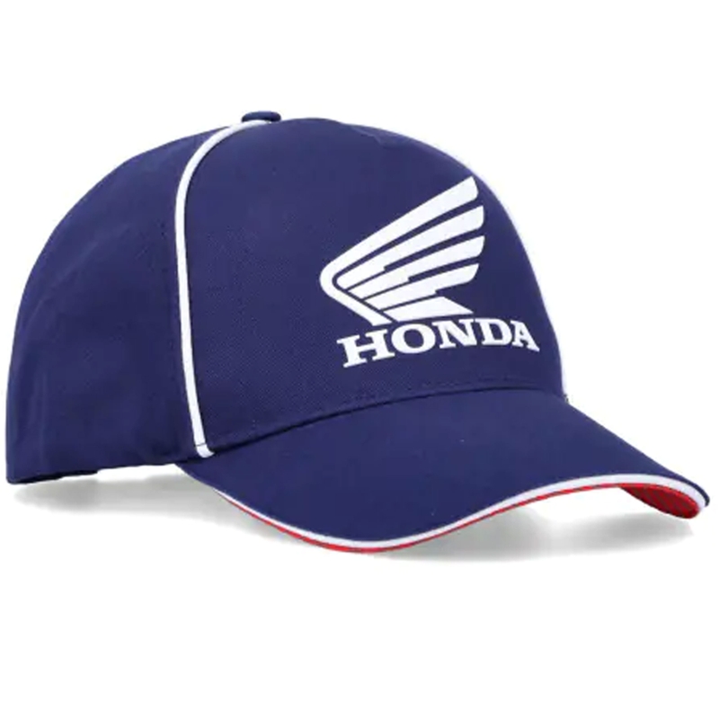 Honda Racing Baseball Cap White Wing sapka kék