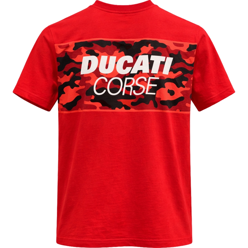 Ducati Corse CAMU póló piros