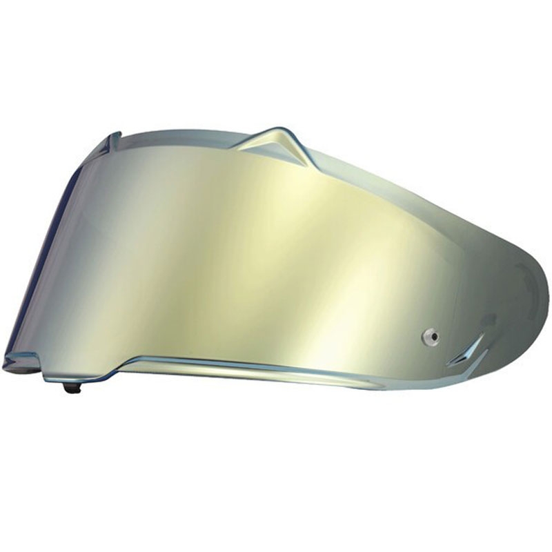 Plexi az LS2 FF807/FF817 sisakokhoz Triangle Shape arany irídium