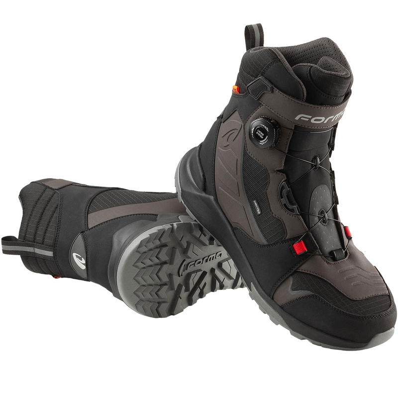 Forma ADV Kite Dry motoros cipő fekete-barna-szürke