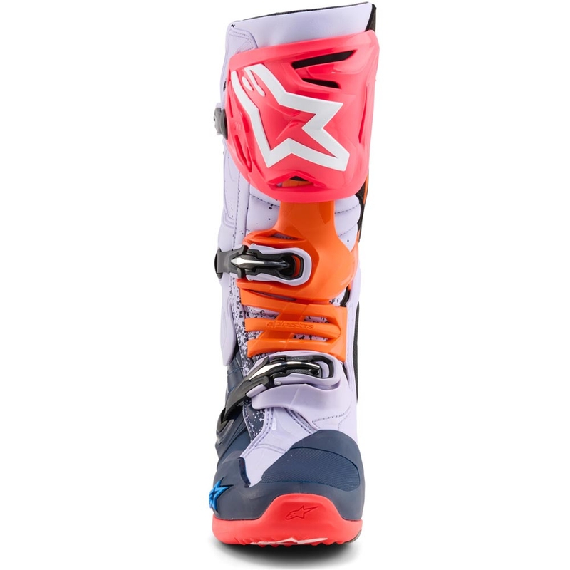 Alpinestars TECH 10 limitált kiadás Records motokrossz csizma fekete-színes