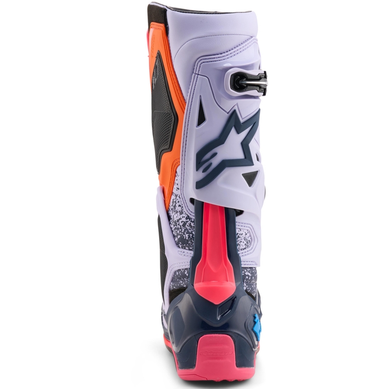 Alpinestars TECH 10 limitált kiadás Records motokrossz csizma fekete-színes