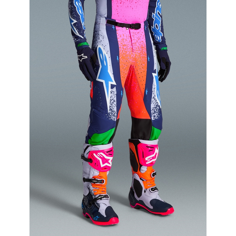 Alpinestars Supertech limitált kiadás Records motokrossz nadrág szürke-színes