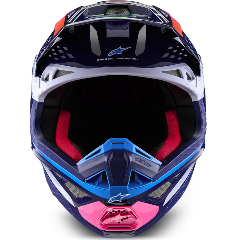 Alpinestars Supertech limitált kiadás Records motokrossz bukósisak szürke-színes