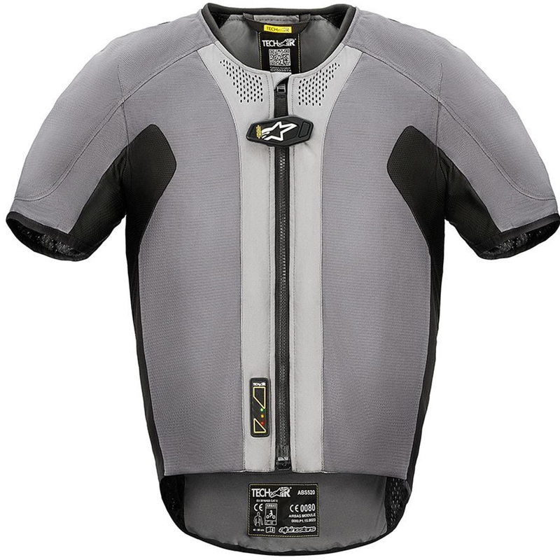 Alpinestars TECH-AIR®5 V2 system légzsákmellény szürke-fekete