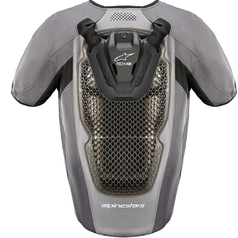 Alpinestars TECH-AIR®5 V2 system légzsákmellény szürke-fekete