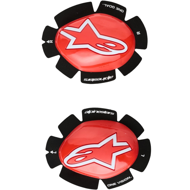 Alpinestars GP Plus térdsliderek piros-fehér 2 db