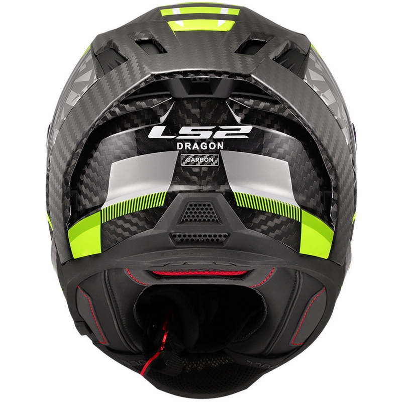 LS2 FF807 Dragon Trax zárt motoros bukósisak sárga