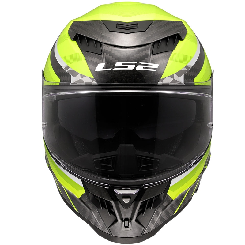 LS2 FF807 Dragon Trax zárt motoros bukósisak sárga