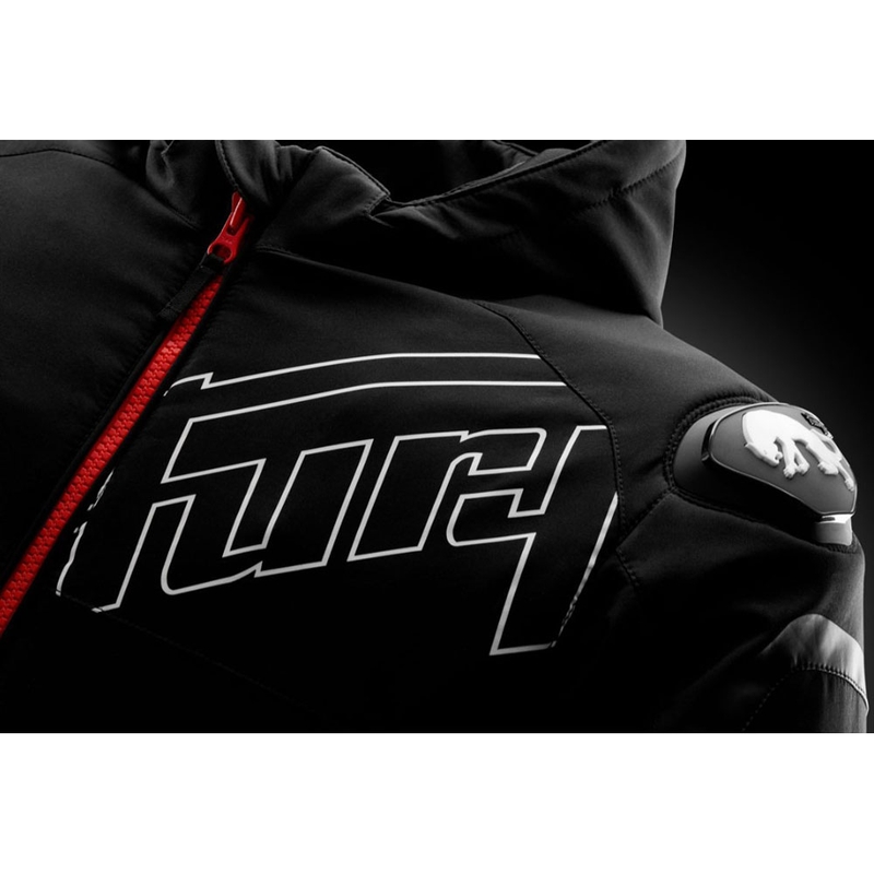 Furygan Sektor Roadster Evo motoros kabát fekete-fehér-piros