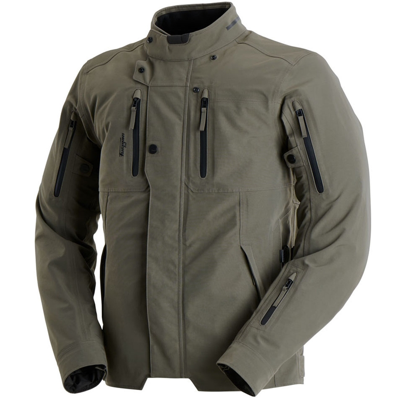 Furygan Harris Trooper motoros kabát khaki zöld