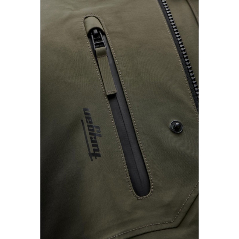 Furygan Harris Trooper motoros kabát khaki zöld