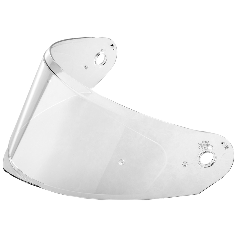 NOX N350 motoros bukósisakhoz plexi Pinlock előkészítéssel átlátszó