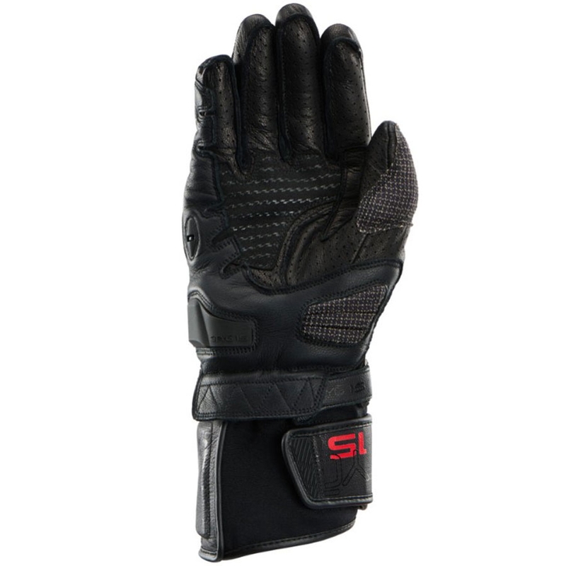 Furygan STYG 15 Vented motoros kesztyű fekete-piros