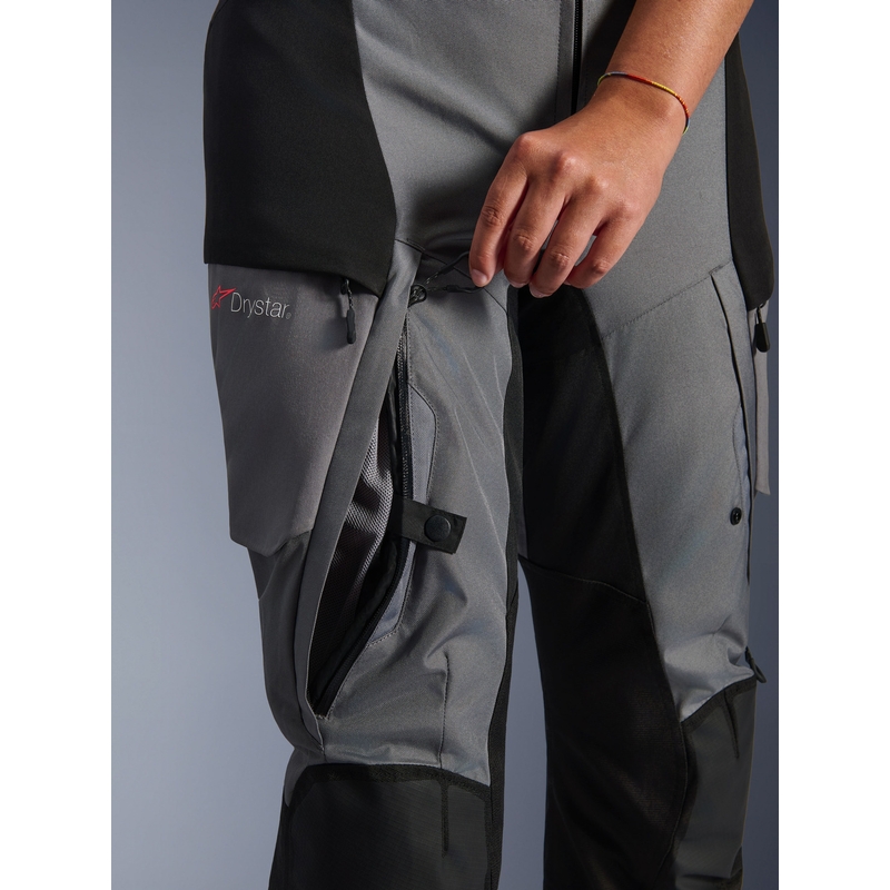 Alpinestars Stella Andes V4 Drystar női motoros nadrág fekete-sötétszürke