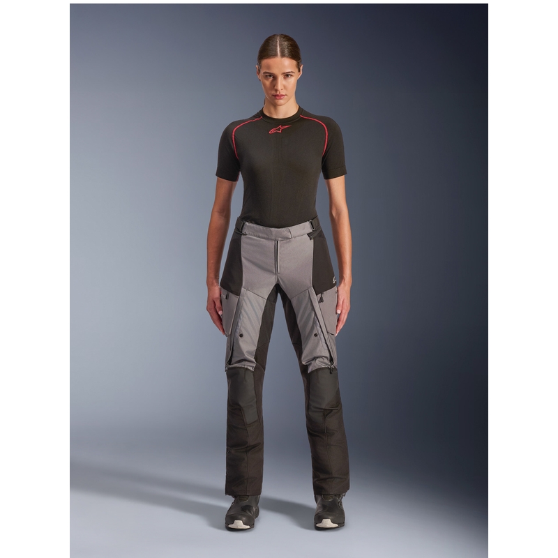 Alpinestars Stella Andes V4 Drystar női motoros nadrág fekete-sötétszürke
