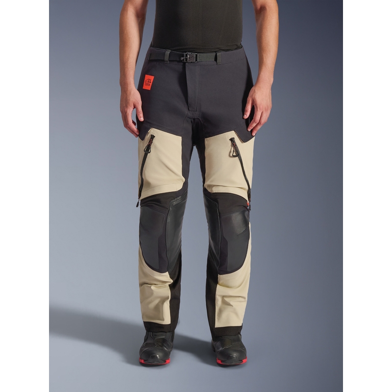 Alpinestars Halo PRO Drystar XF motoros nadrág krémszínű-fekete-piros