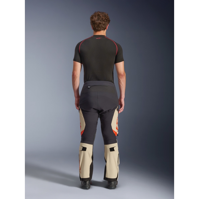 Alpinestars Halo PRO Drystar XF motoros nadrág krémszínű-fekete-piros