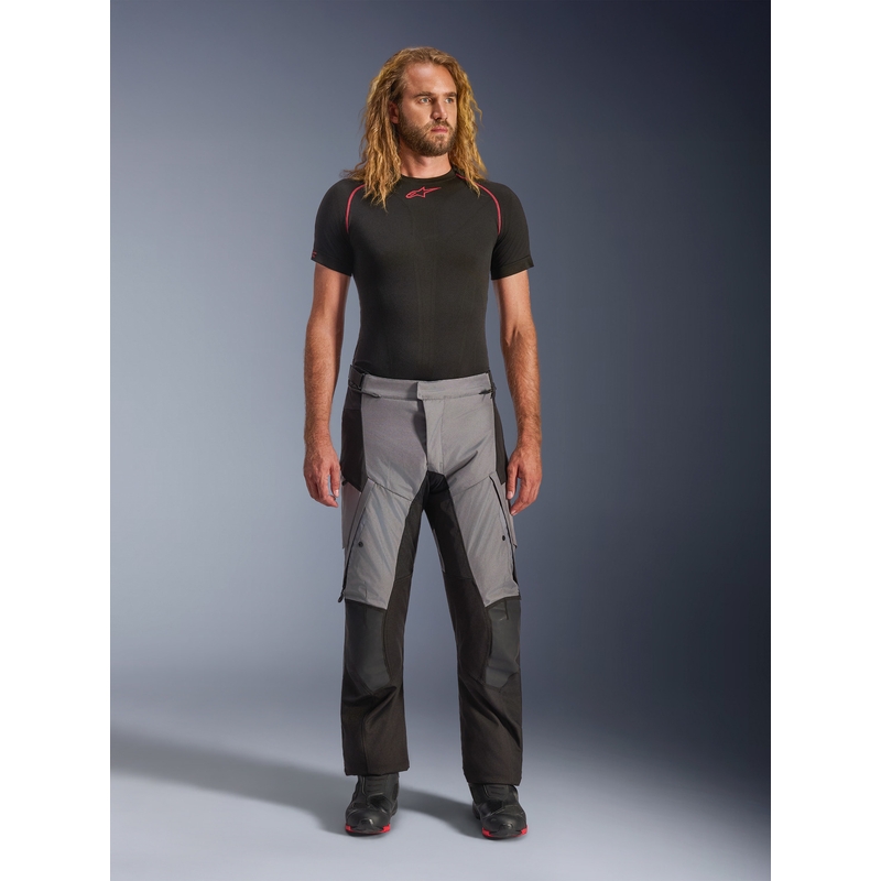 Alpinestars Andes V4 Drystar motoros nadrág fekete-sötétszürke