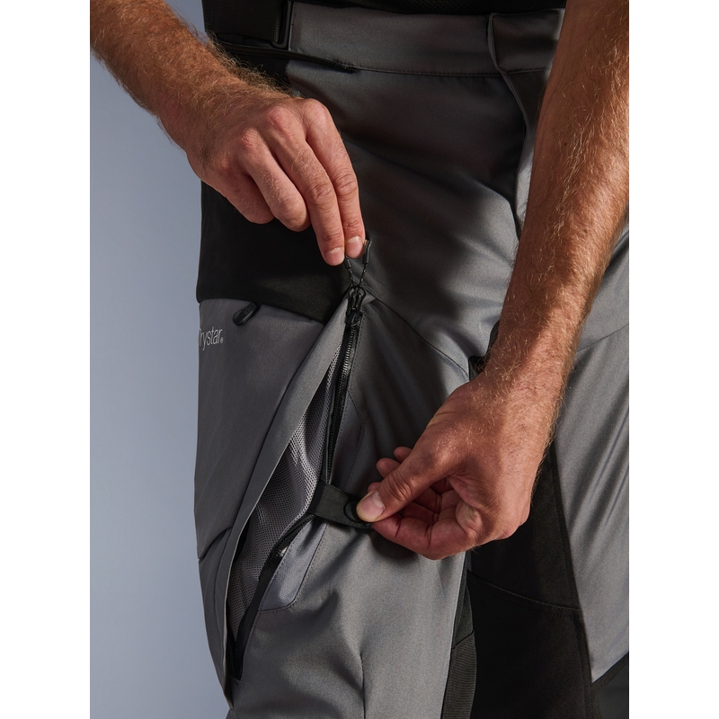 Alpinestars Andes V4 Drystar motoros nadrág fekete-sötétszürke